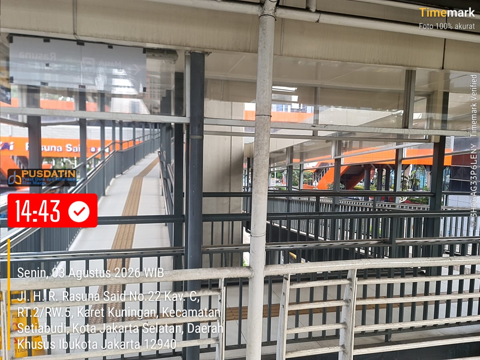 Jadi Sorotan, Dua JPO di Kawasan H. R. Rasuna Said Punya Fungsi Berbeda